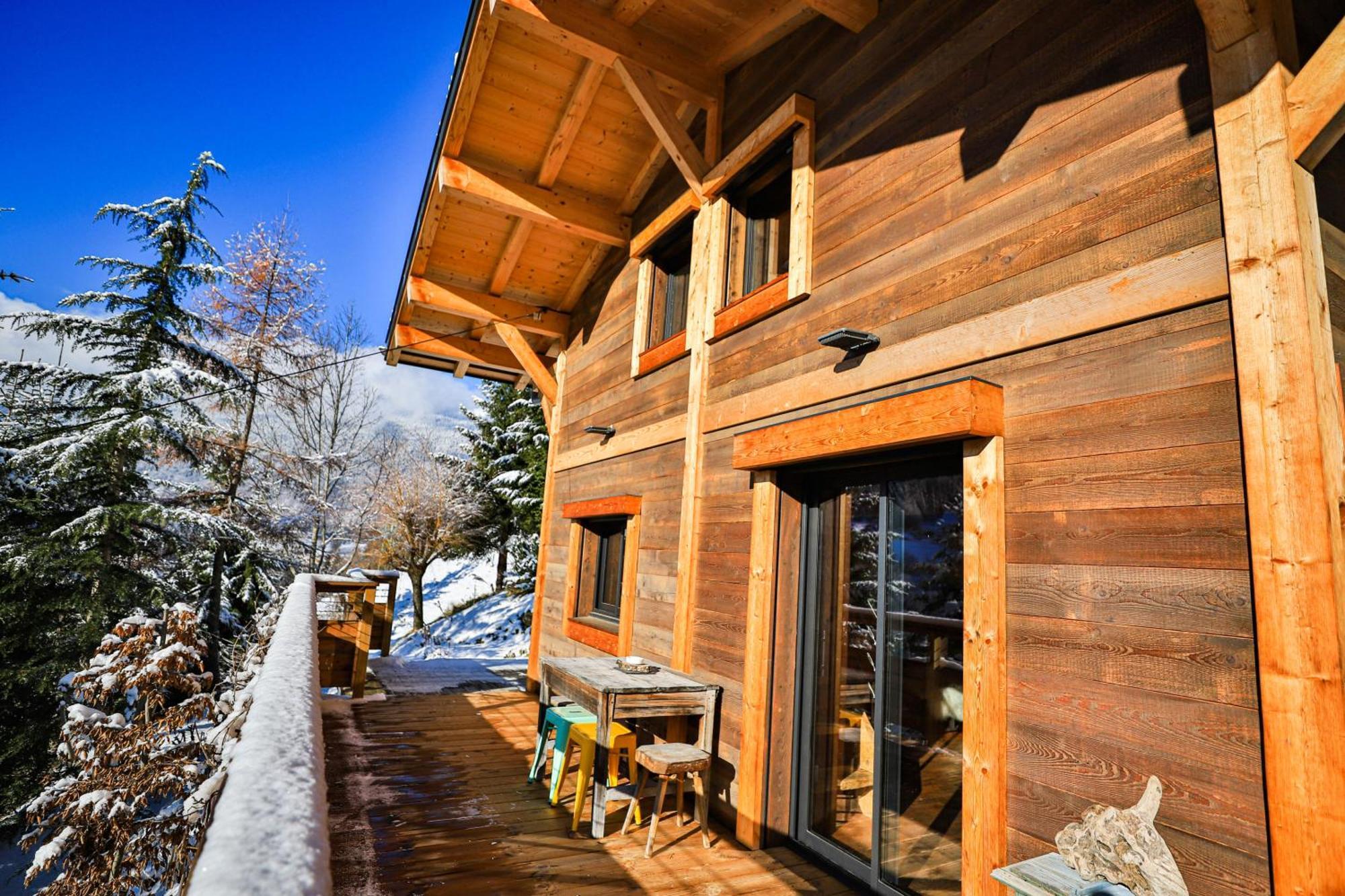 Le Noisetier - Mini Chalet 2 Pers - 2Min La Clusaz - Aravistour Villa แซ็ง ฌอง เด ซิกท์ ภายนอก รูปภาพ